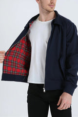 Veste Harrington pour hommes | Col montant