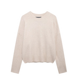 Pull Femme Col Rond | Coupe Classique