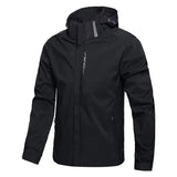 Veste de pluie pour hommes | Capuche amovible