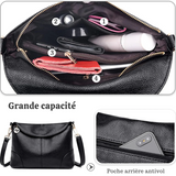 Sac à bandoulière pour femme | Bandoulière réglable et fermeture à glissière