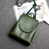 Sac à dos pour femme | Fermeture à rabat et bretelles réglables
