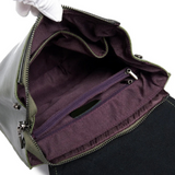 Sac à dos pour femme | Fermeture à rabat et bretelles réglables