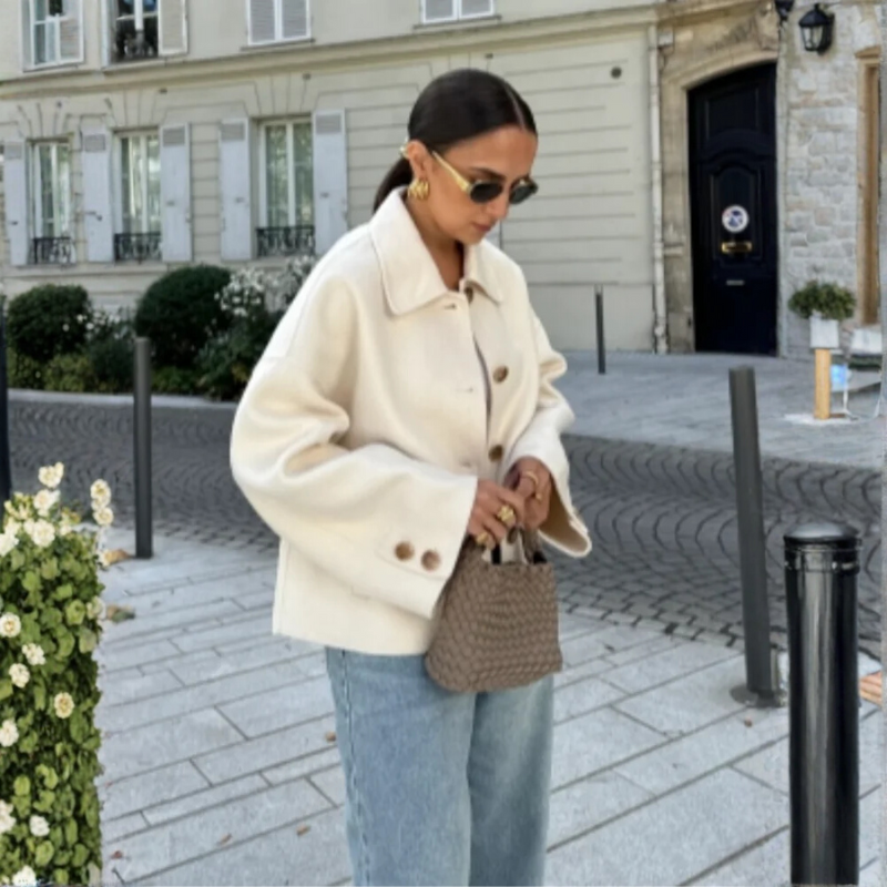 Veste Femme Courte | Coupe Loose