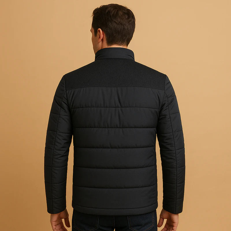 Kurtka polarowa męska | Z zamkiem błyskawicznym