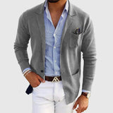 Veste à revers pour homme | poches à boutons