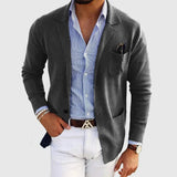 Veste à revers pour homme | poches à boutons