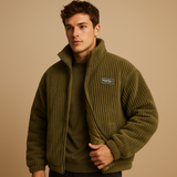 Veste en velours côtelé unisexe | Doublure intérieure