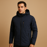 Veste coupe-vent pour hommes | Capuche intégrée