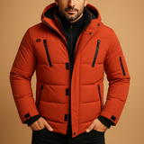 Veste d’hiver pour hommes | Capuche ajustable