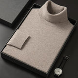 ROLLED -Collar Sweter dla mężczyzn | Długie rękawy
