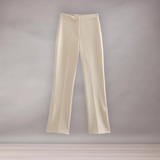 High waist pants set and buttoned vest for women | Elegance and daily comfort