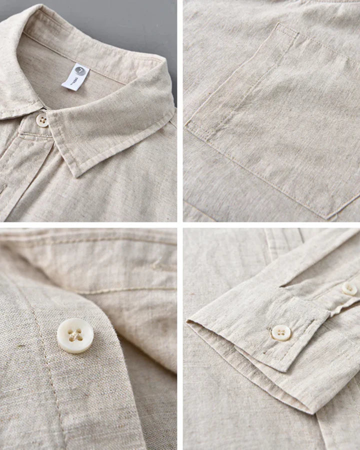 Tirenta | Chemise en Lin à Boutons
