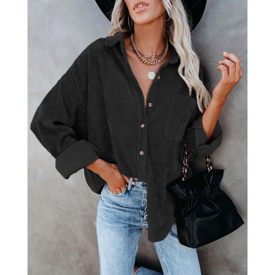 Carine | Chemise manche longue pour femme | Élégante