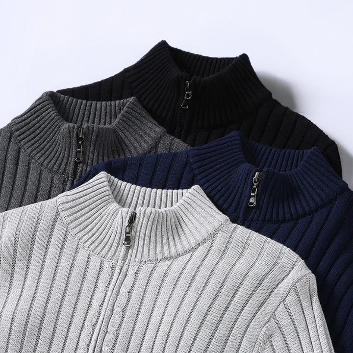 Fergal |  Cardigan zippé pour homme | Chaud