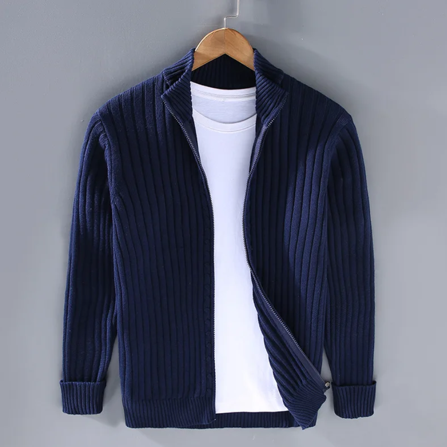 Fergal |  Cardigan zippé pour homme | Chaud