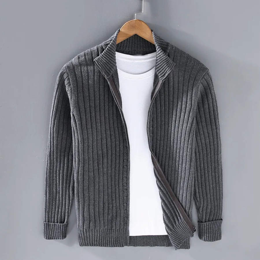 Fergal |  Cardigan zippé pour homme | Chaud