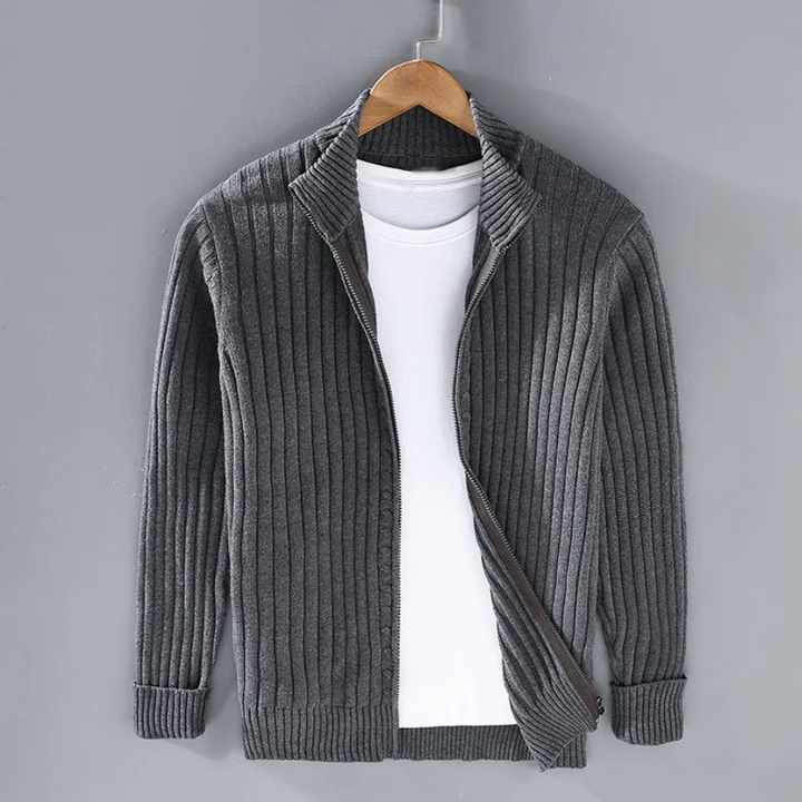 Fergal |  Cardigan zippé pour homme | Chaud