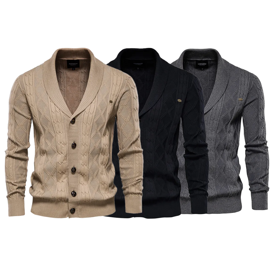 Olivier | Cardigan Élégant pour hommes | Chaud