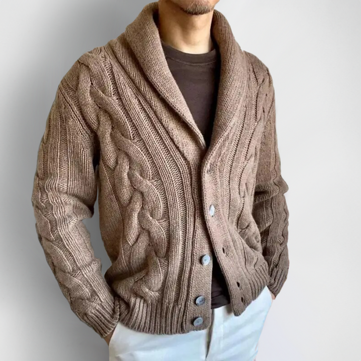 Mathis | Cardigan d'hiver pour hommes  | Élegant