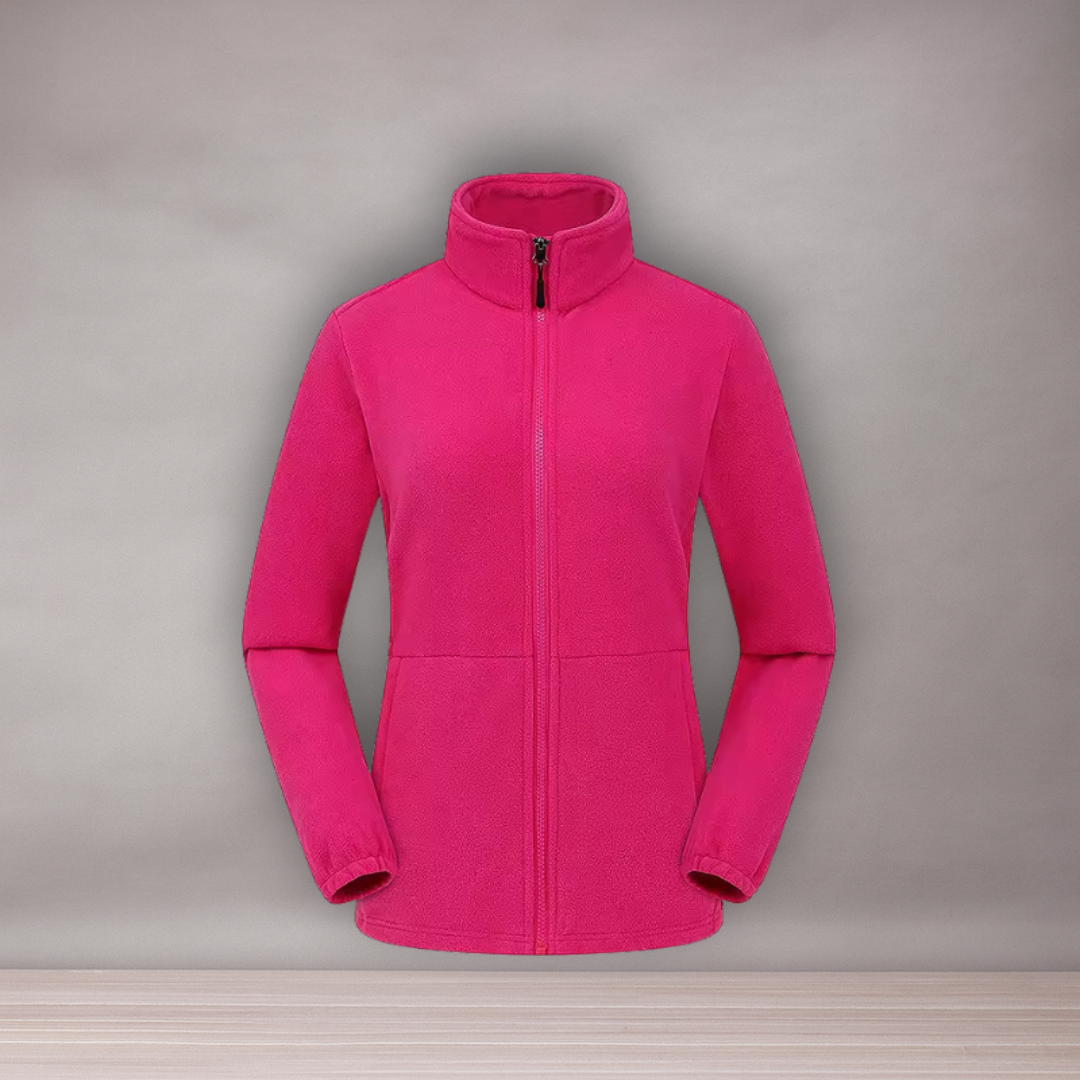 Veste Polaire Légère à Fermeture Éclair pour Femme | Décontractée