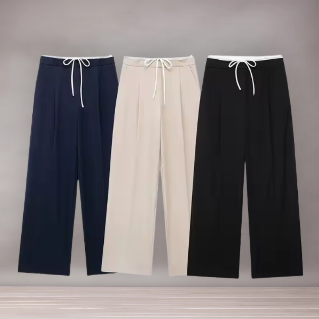 Pantalon Large Femme | Décontracté Confortable
