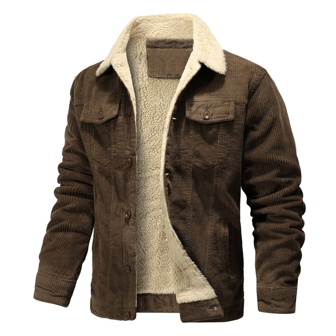 Veste bomber pour hommes | Doublure sherpa