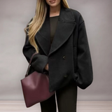 Manteau Femme À Double Boutonnage | Classique Structuré