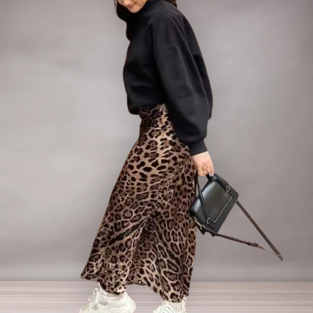 Jupe Maxi Taille Haute Femme | Fluide Élégante