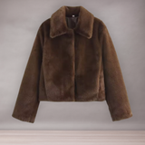 Manteau Femme en Fausse Fourrure Douillette | Chaud Élégant