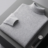 ROLLED -Collar Sweter dla mężczyzn | Długie rękawy