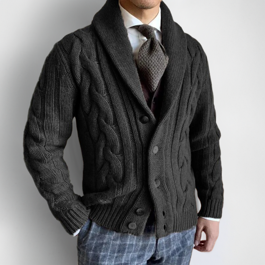 Mathis | Cardigan d'hiver pour hommes  | Élegant