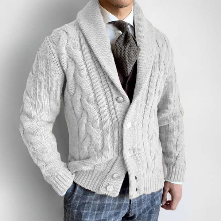 Mathis | Cardigan d'hiver pour hommes  | Élegant