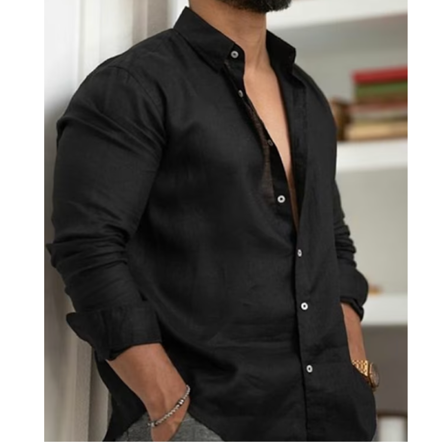 Riccardo  | Chemise manche longue pour hommes | Chic