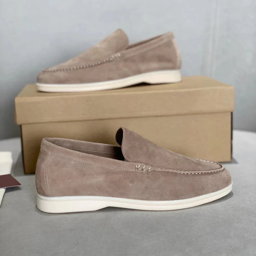 Tirenta | Eleganckie zamszowe mokasyny