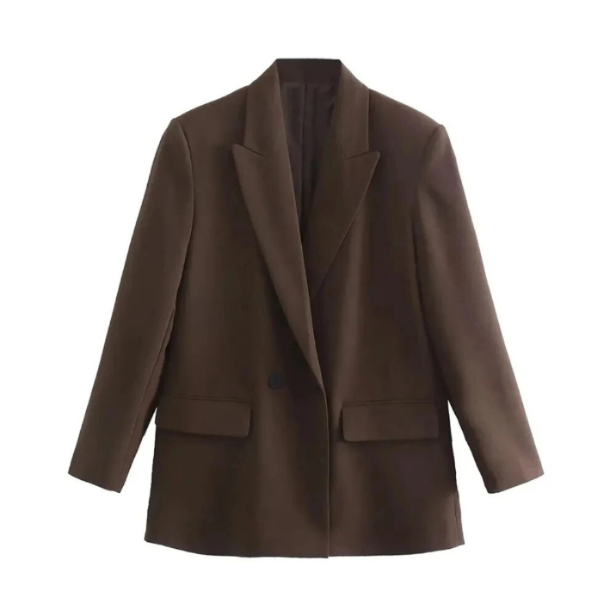 Suzanne | Blazer żeńska prosta cios | Ponadgabarytowy