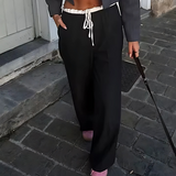Pantalon Large Femme | Décontracté Confortable