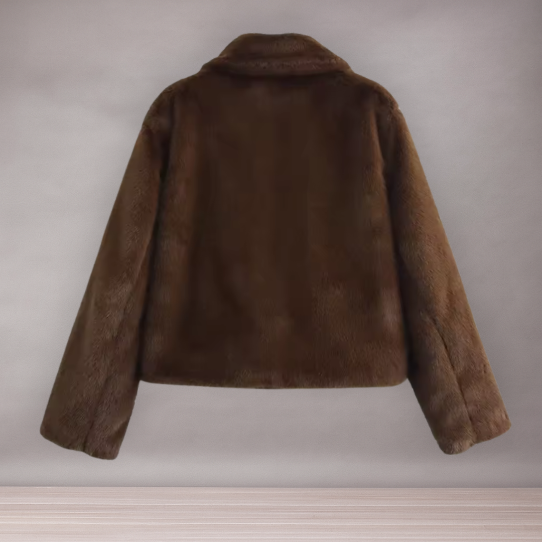 Manteau Femme en Fausse Fourrure Douillette | Chaud Élégant