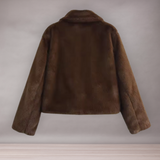 Manteau Femme en Fausse Fourrure Douillette | Chaud Élégant