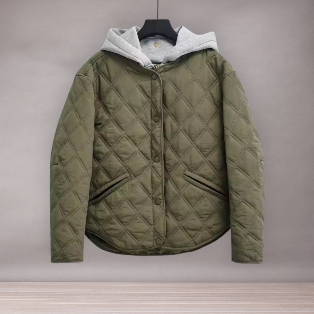 Veste Matelassée Femme Avec Capuche | Décontractée Confortable