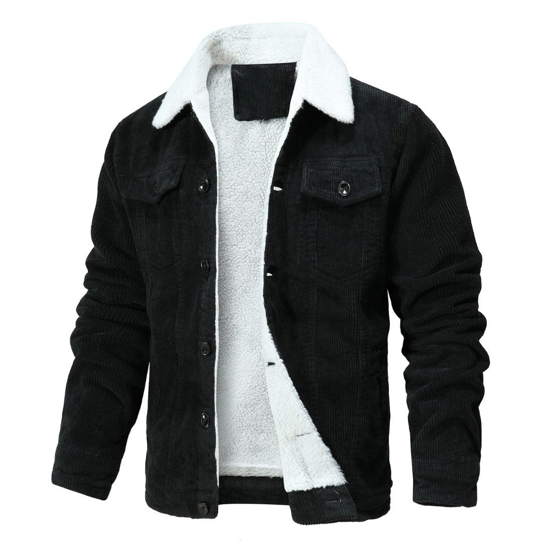 Veste bomber pour hommes | Doublure sherpa