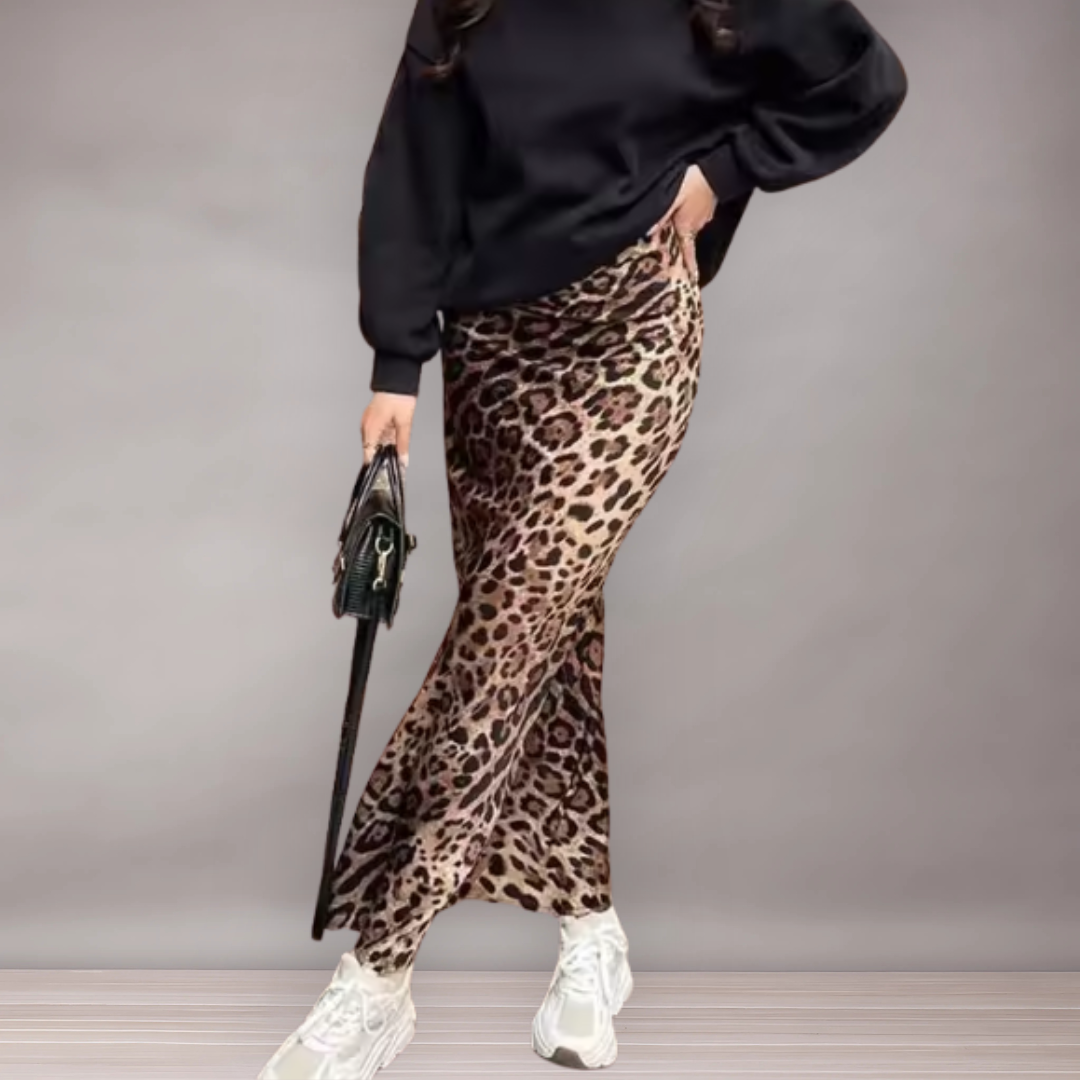 Jupe Maxi Taille Haute Femme | Fluide Élégante