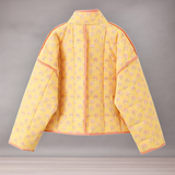 Veste Matelassée Femme | Légère Fleurie