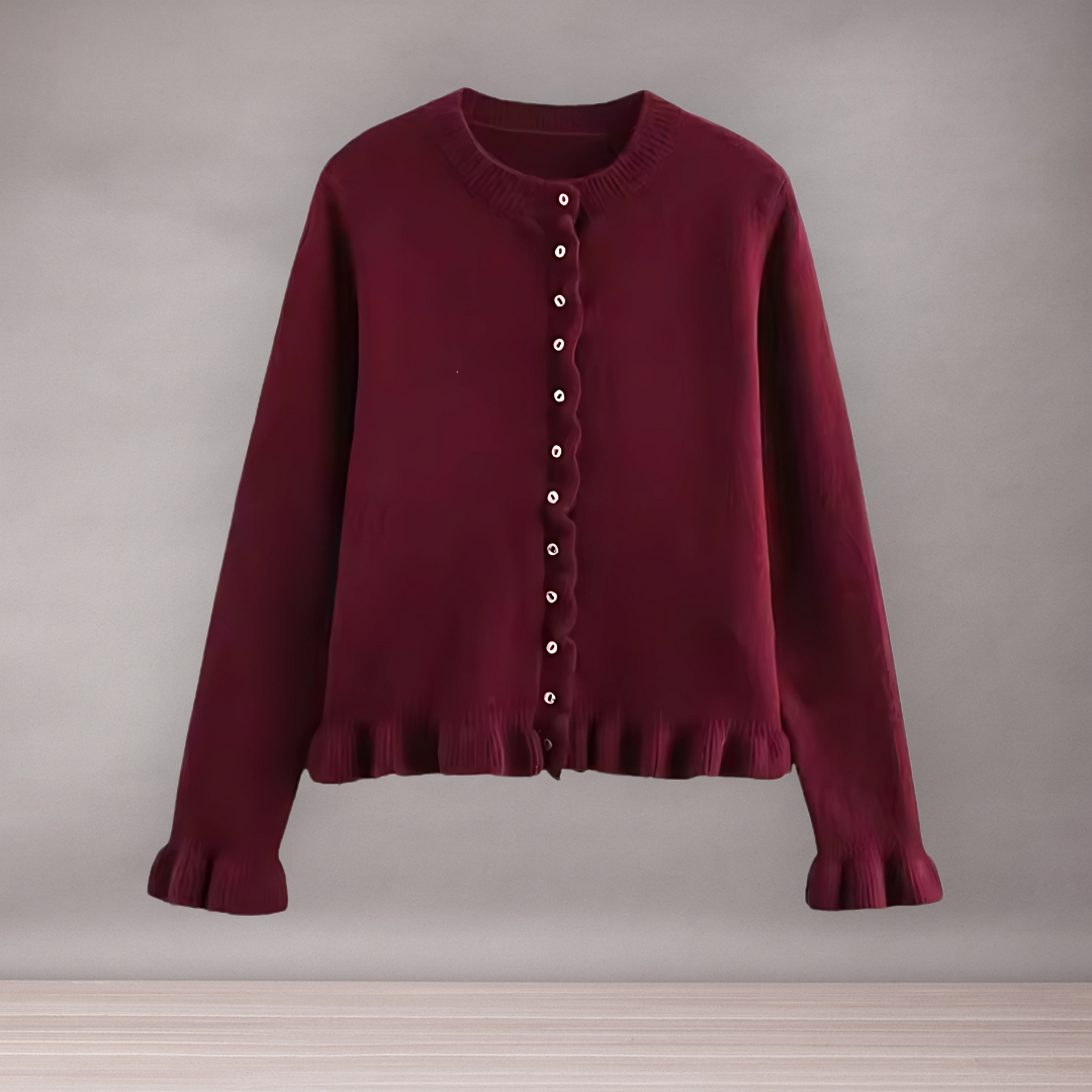 Kamizelka kobiet w kobietę | Elegancka marszczenie