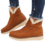 Bottes de neige à semelle en caoutchouc pour femmes | Slip-On