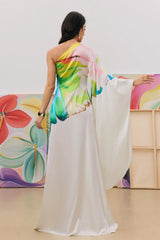 Tirenta - Élégance Sculptée – Robe One Shoulder