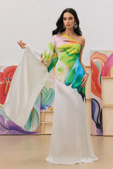 Tirenta - Élégance Sculptée – Robe One Shoulder