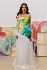 Tirenta - Élégance Sculptée – Robe One Shoulder
