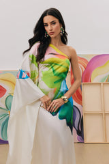 Tirenta - Élégance Sculptée – Robe One Shoulder
