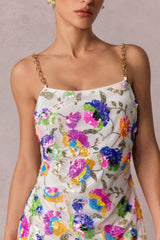 Tirenta - Robe Mini à Sequins Éblouissante