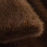 Manteau Femme en Fausse Fourrure Douillette | Chaud Élégant